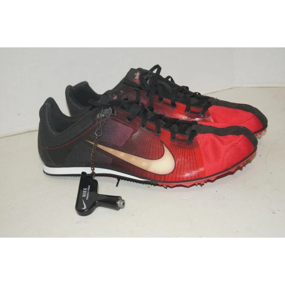 Nike Bowerman Men's Track and Field Shoes 333361-012 Red Size 13
